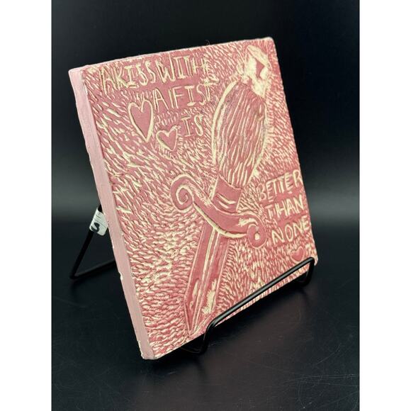 Kitschy Ceramic Trivet/Art - Picture 2 of 7